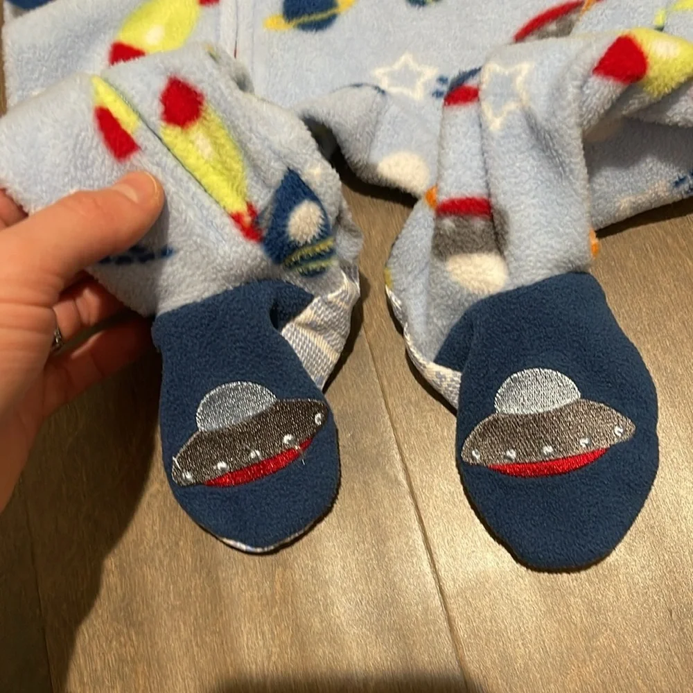 (Vitamins Kids) Fleece winter baby pajama size 12M